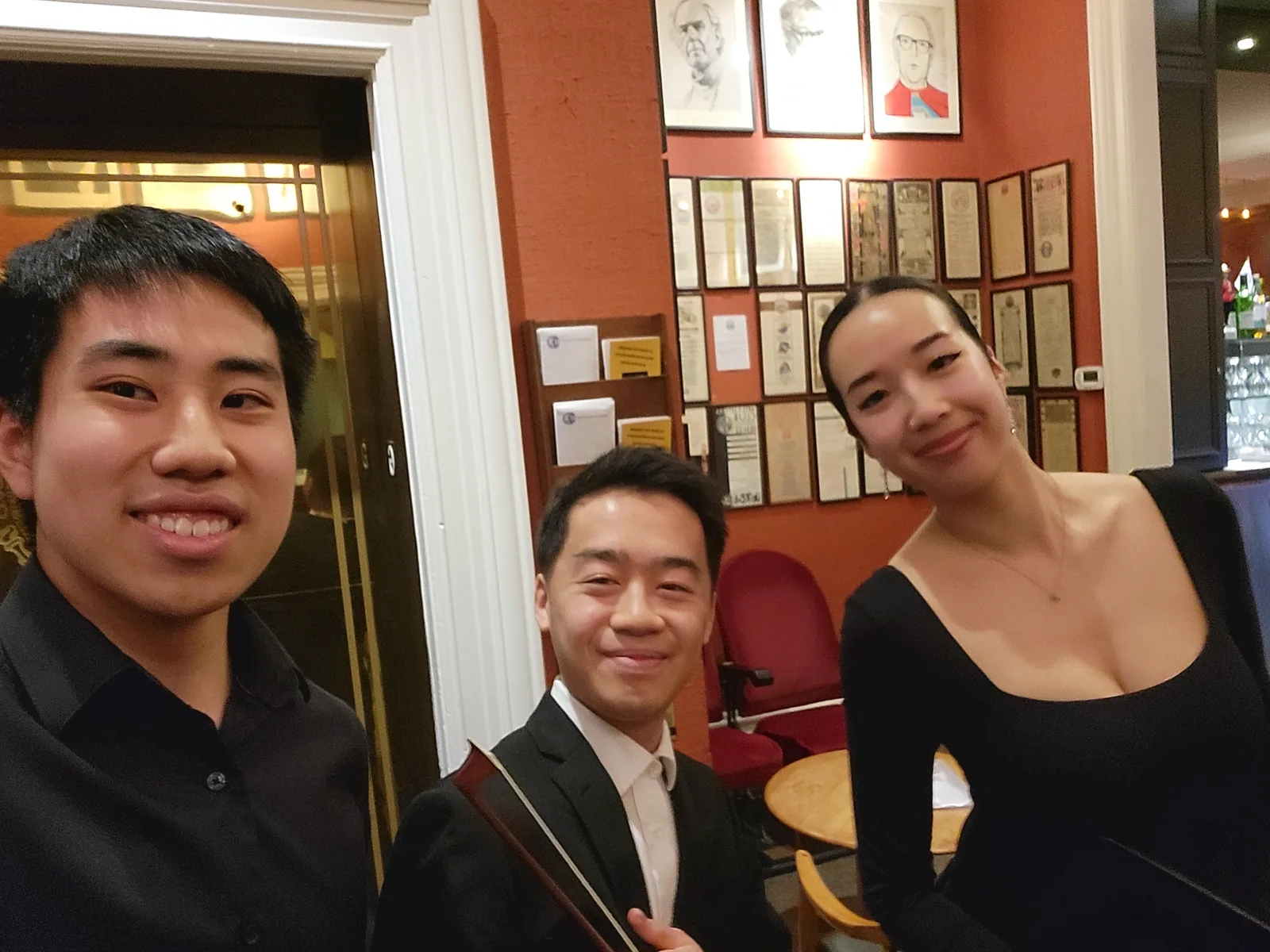 With Vincent Poon and Joyce Zheng