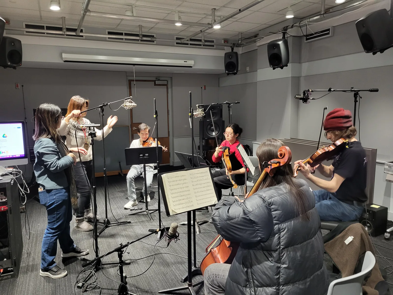 "Coup de Grâce" Recording Session