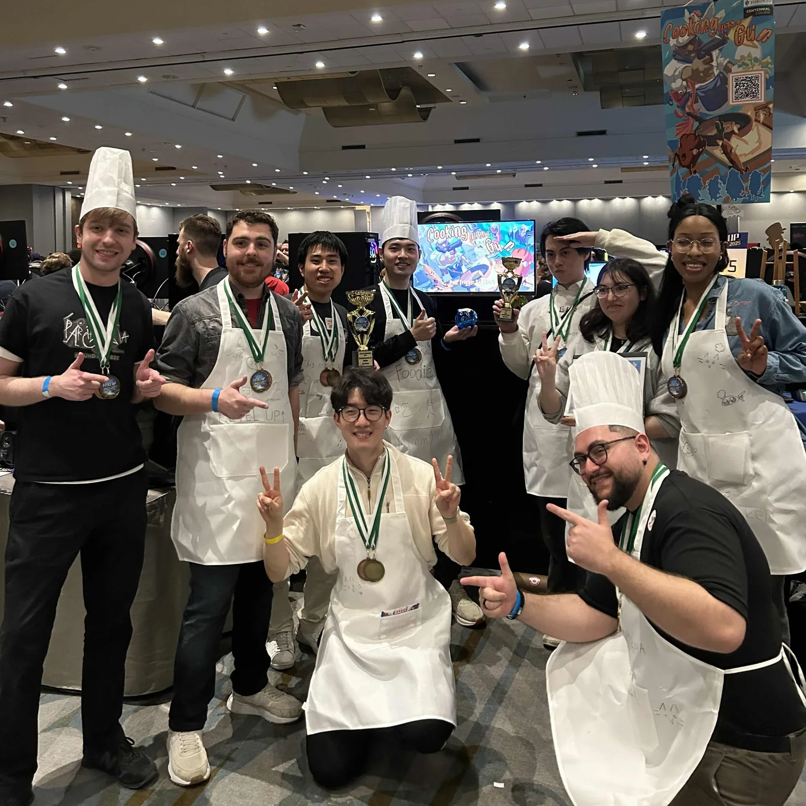 Level Up 2025: "Cooking with a Gun" team