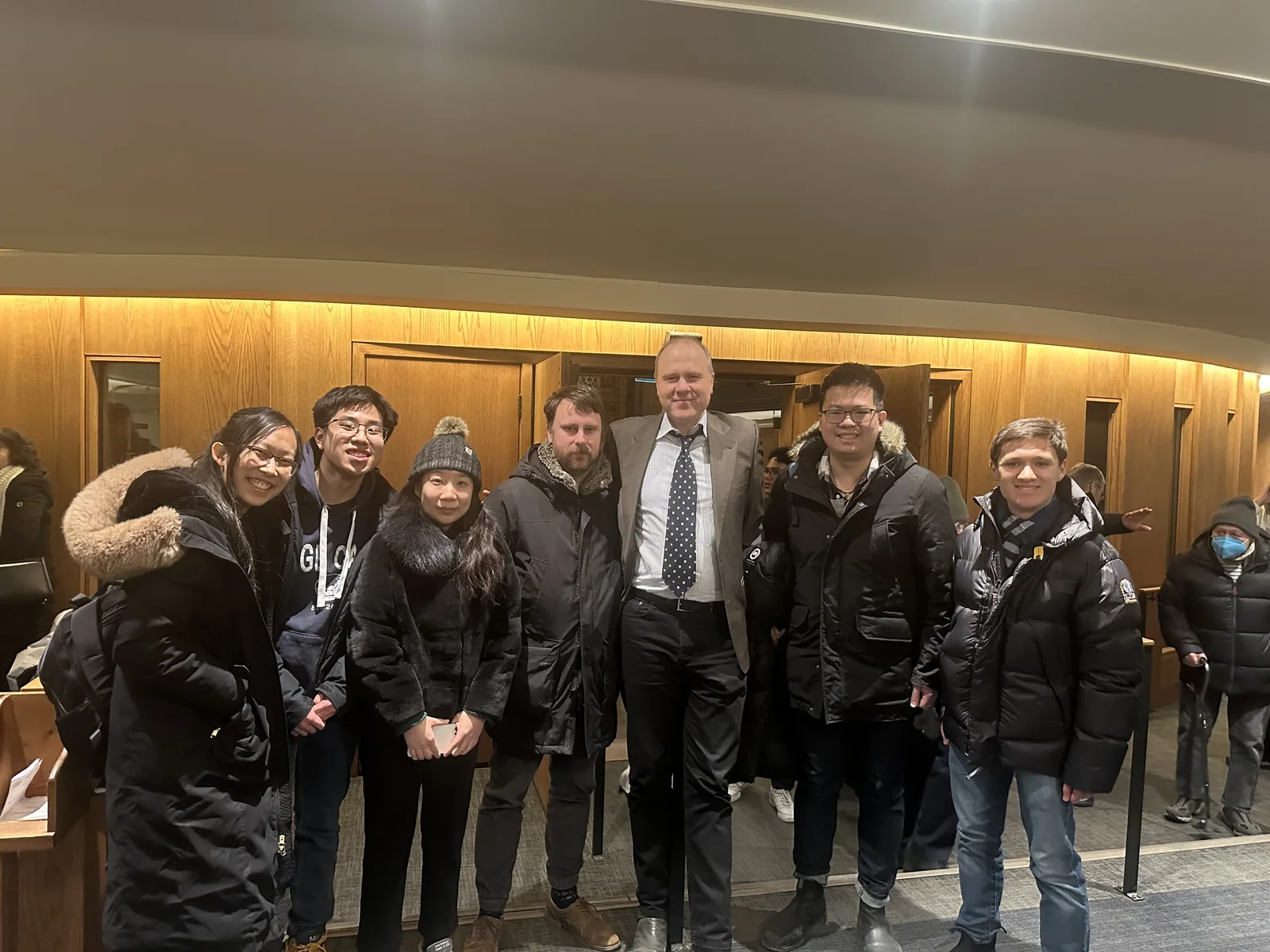 UofT Composition Supporting Professor Norbert Palej at Premiere